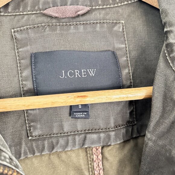 J. Crew Green Military Utility Grunge Jacket Women's Size Small D106 - Picture 8 of 16